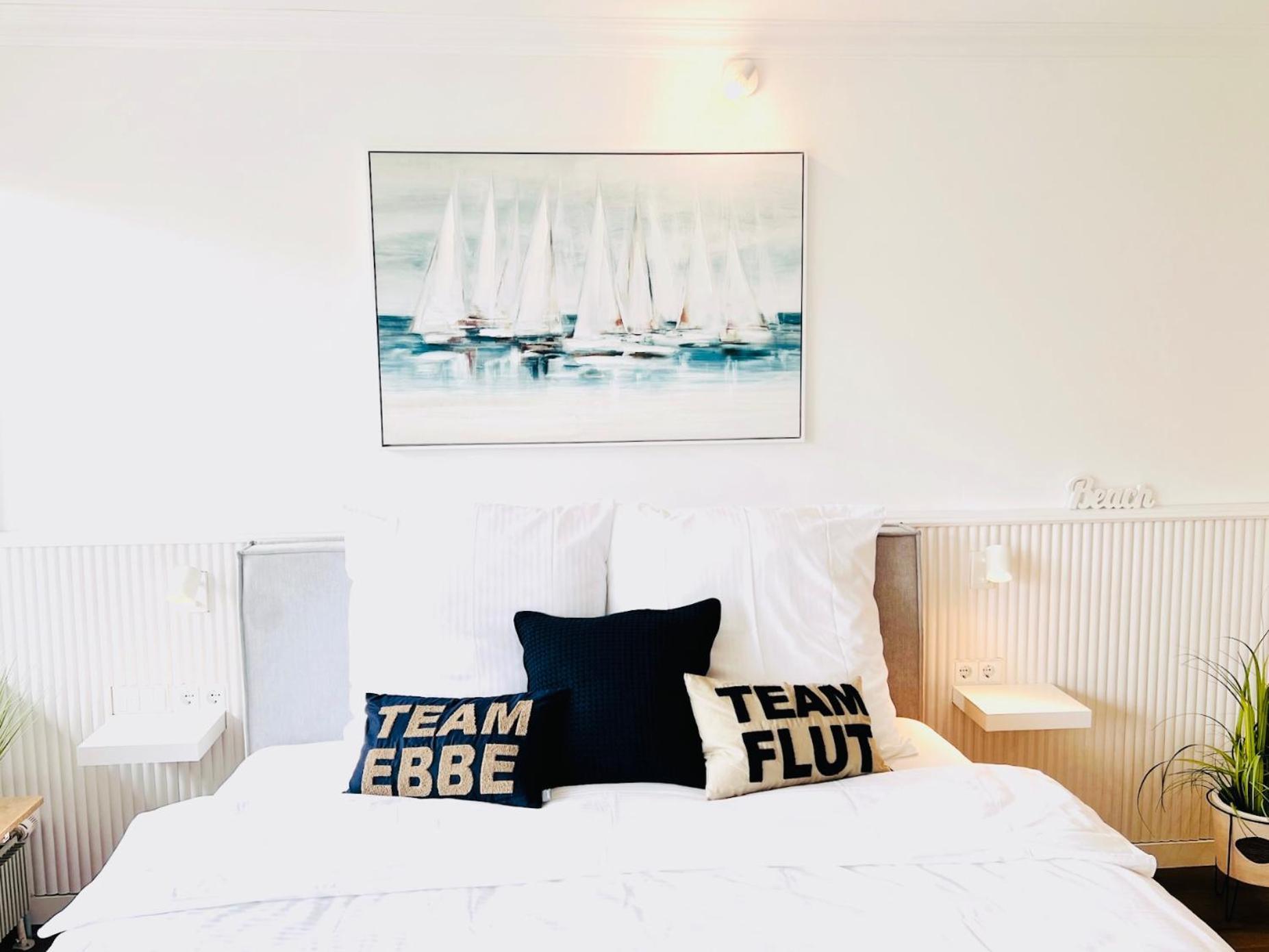 בוסום Neu - Frisch Renoviertes Ferienapartment "Waterkant" מראה חיצוני תמונה