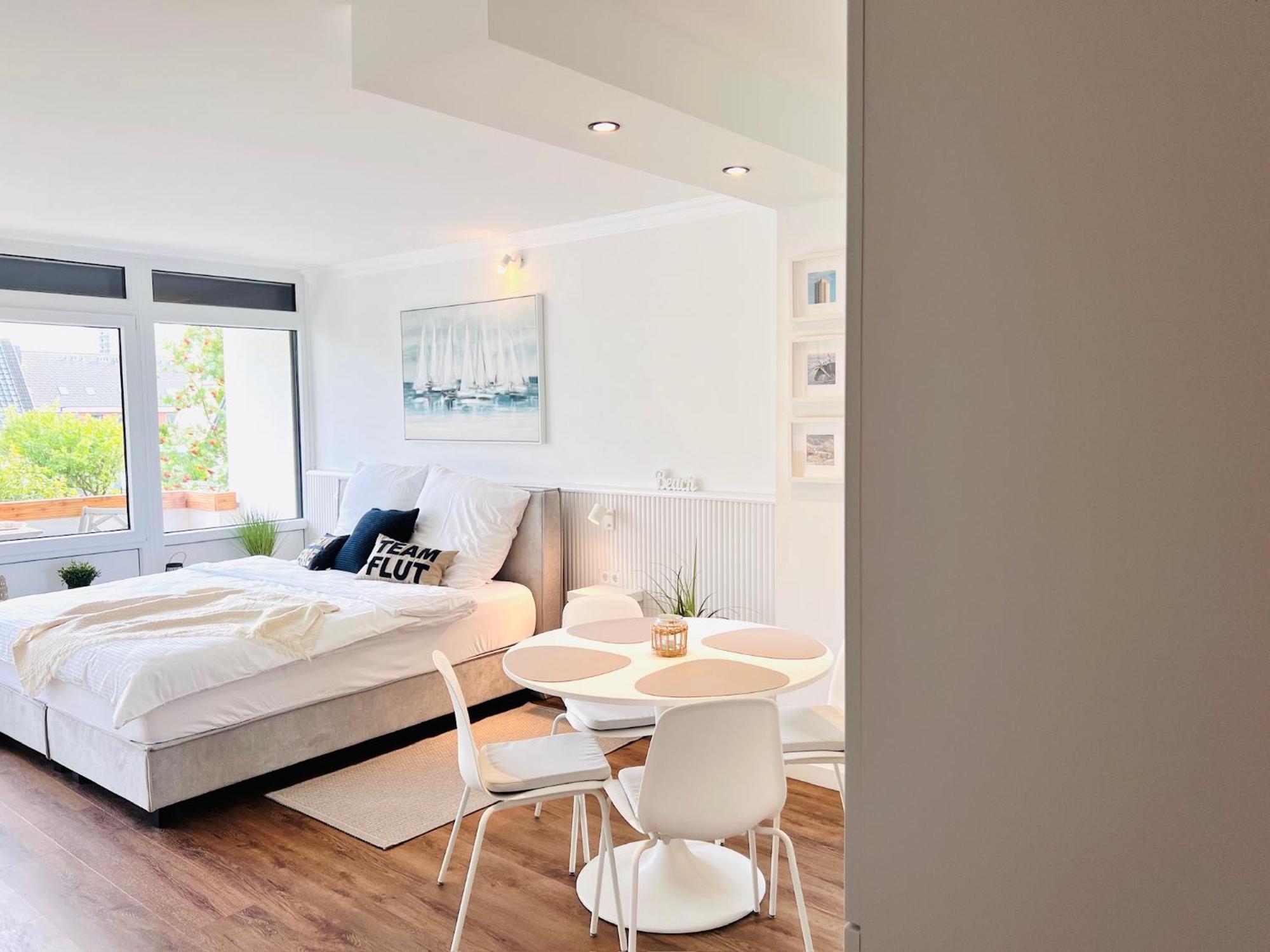 בוסום Neu - Frisch Renoviertes Ferienapartment "Waterkant" מראה חיצוני תמונה