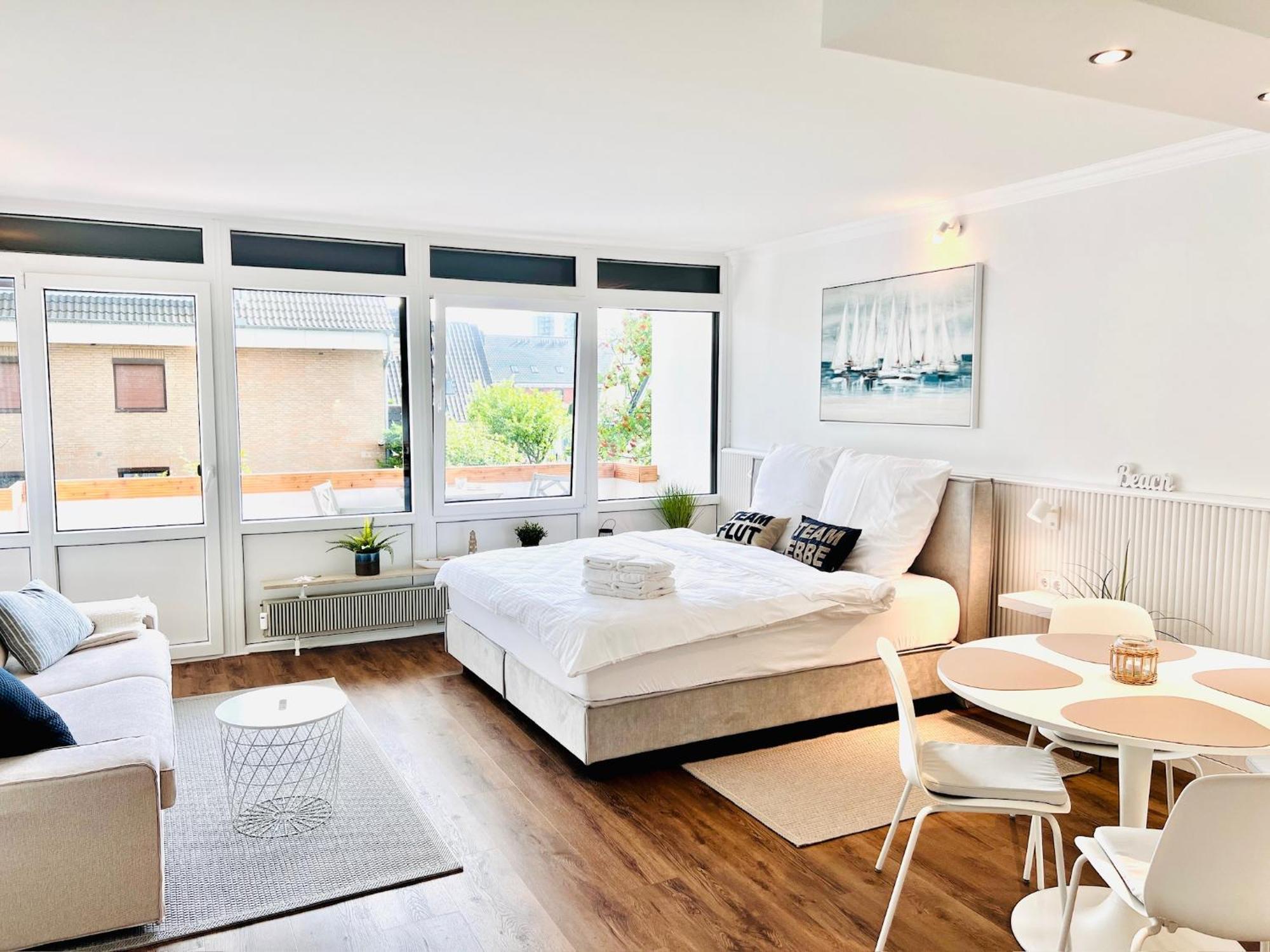בוסום Neu - Frisch Renoviertes Ferienapartment "Waterkant" מראה חיצוני תמונה